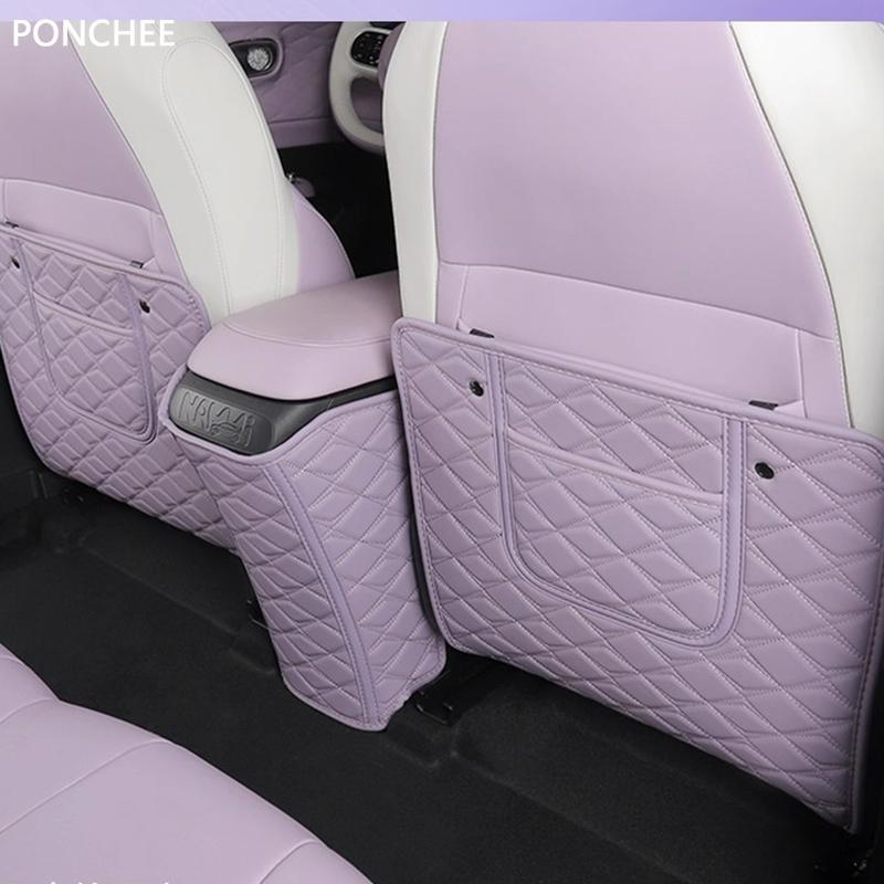 For Dongfeng Nammi 01 Nammi Box 2024-2026 Seat Anti-kick Pad Interior Rear Protection Pad Automobile Modification Supplies