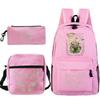 Popular Singer Peripheral Backpack Pencil Case Student Schoolbag Three-piece Set