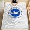 1PC Brighton & Hove Albion Patterned Flannel Blanket Suitable For All Seasons for Home Decor Warmth and Comfort Gifts Holiday Present