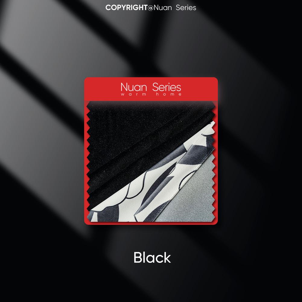 

1 шт. серия Nuan 70% затемнение ретро камелия принт боковая панель штора для спальни гостиная домашний декор W(75+125)cm x L260cm чёрный