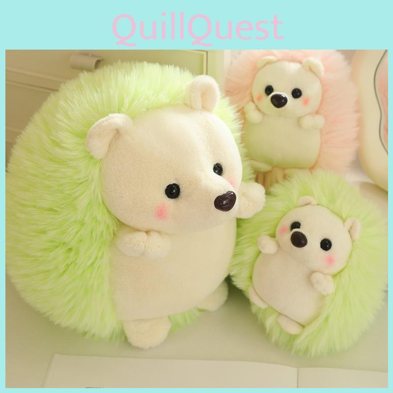 Toy Plush Hedgehog Cartoon Stuffed Doll Bedroom Decoration Keychain Gift Kids