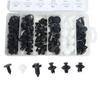 100 Pcs Car Retainer Clips Body Plastic Rivets Fasteners Push Bumper Door Trim Panel Screws with Removal Tool
