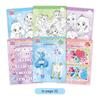 Hergestellt in Korea , KC-zertifiziert - Princess Catch! Teenieping Sticker- & Malbuch ( Fancy Heart Hachuping, Plie & Sappunping Edition) 3 Optionen