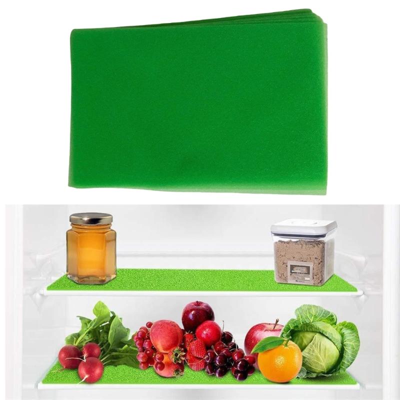 Customizable Refrigerator Foams Mats Sponges Filter Cotton Waterproof Shelf Protectors Prevents Molds Growth