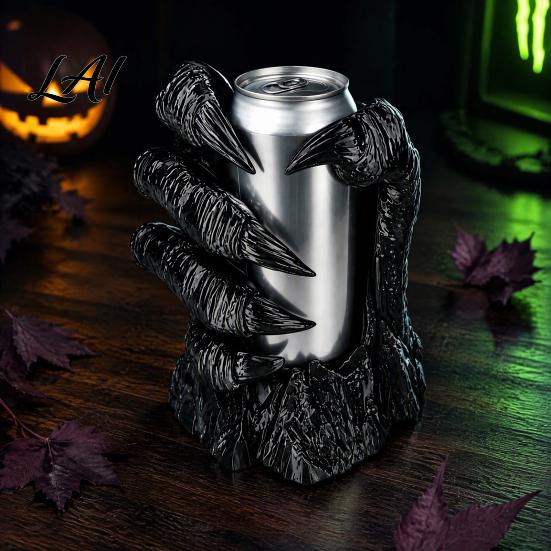 Holiday Decorations for Special Occasions Claw Cup Holder Funny 3D Printed Drink Stand Creative Desk Organizer Tabletop Ornaments Living Room