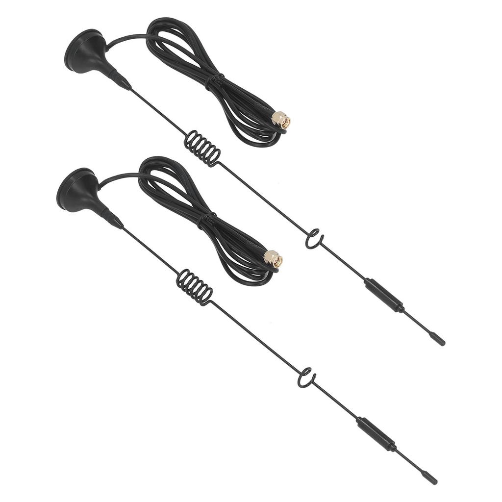 2Pcs Magnetic Antenna Copper LTE High Gain Omnidirectional Antennas for 4G Routers 12dbi