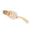 Sola Stick Bird Toys Fun Interactive Soft Ball Log Sola Wood Corn Leaf Silk Relieve Boredom Parrot