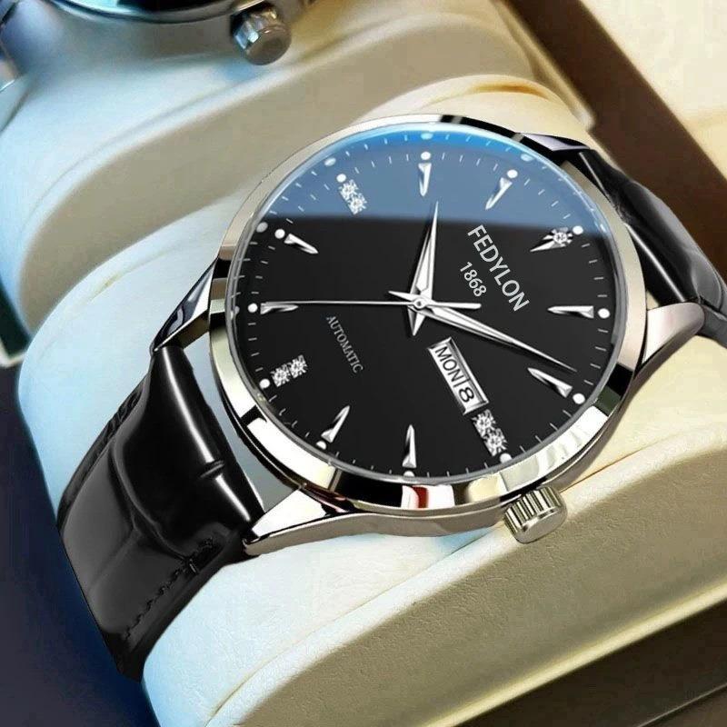 Fatiron men's watch men's business brand automatic mechanical watch luminous waterproof quartz men's watch