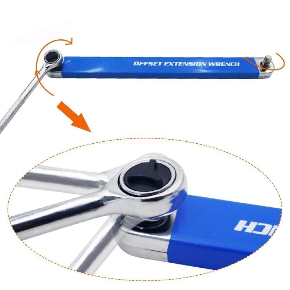 T50 Universal Multitool Compact Offset Extension Wrench Extension Wrench Automotive Metal Hand Tool Supplies