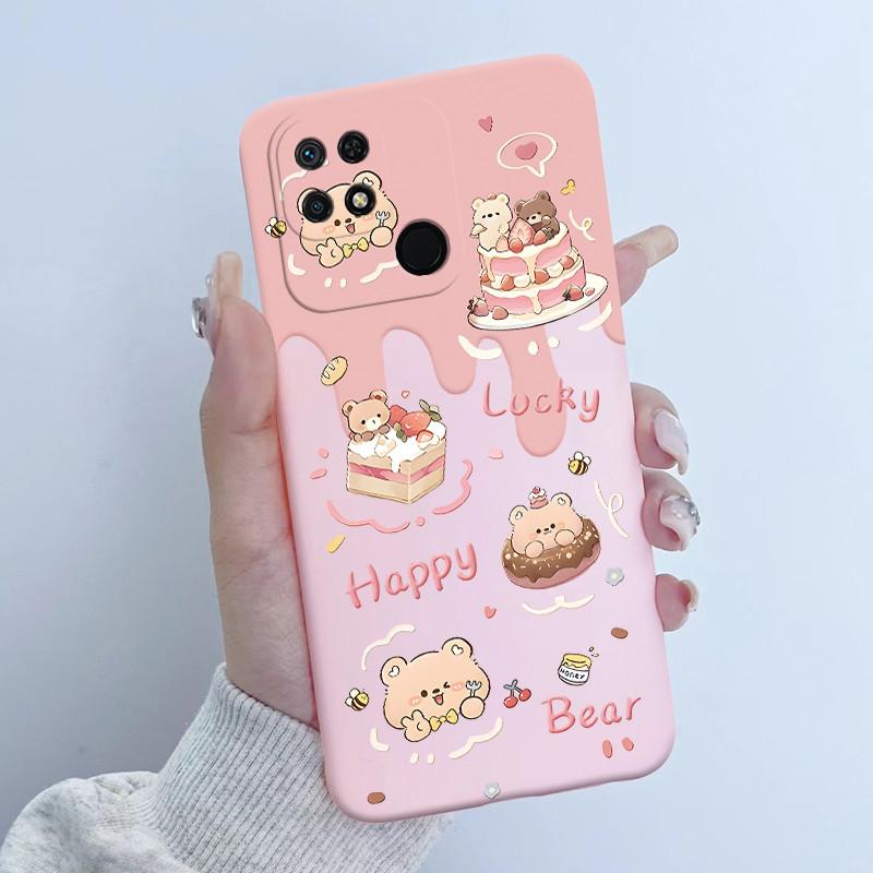 For Xiaomi Redmi 10C Phone Case Fashion Butterfly Flower Girls Design Soft Silicone TPU Back Housing for Redmi10C 10 C Covers