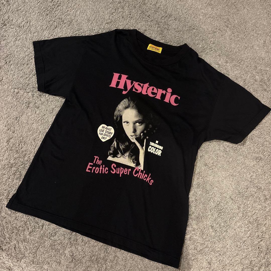 HYSTERIC GLAMOUR T- Black Unisex T-Shirt XXXXL