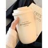 Large-Capacity Thermos Cup for Women, Good-Looking Ice Cup, Portable Car Coffee Cup, Outdoor Sports Water Bottle, Tea Cup