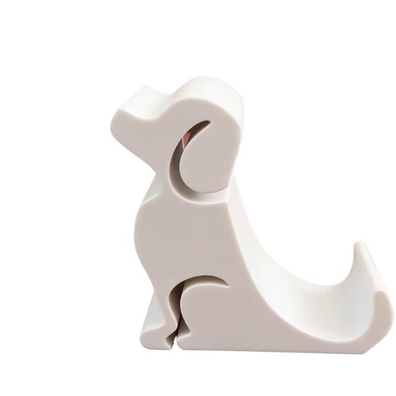 1pc Dog-shaped Phone Stand, Featuring A Creative And Adorable Design. Suitable For Universal Desktop Phone Placement