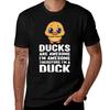 Funny Ducks Are Awesome Im Awesome Therefore Im A Duck Lover Tshirt Lightweight Running Sports Tshirt