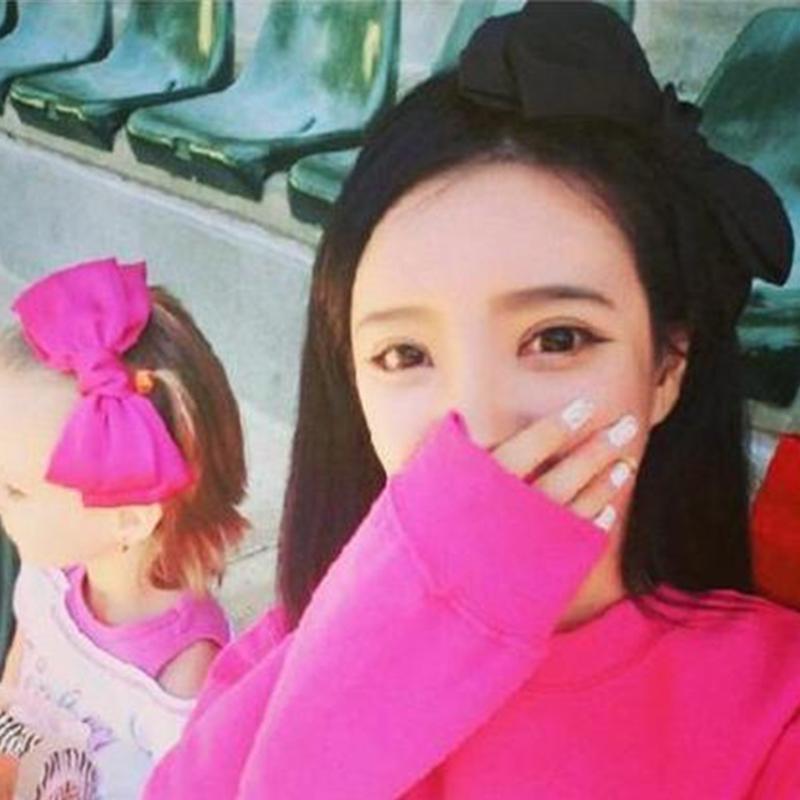 Fashion Large Bowknot Headband for Adult Dinner Party Headhoop French Style White Hair Cover Bow Hairband Hair Accessory