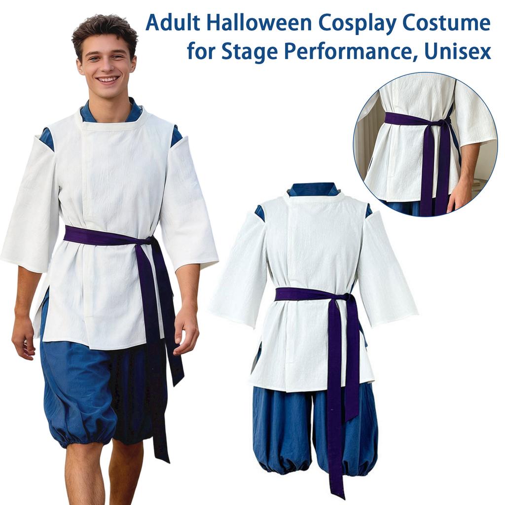 Adult Halloween Cosplay Costume for Stage Performance, Unisex