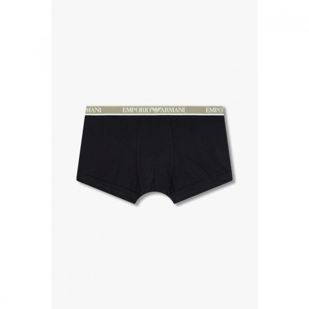 Emporio Armani Men S Cotton drawerS 2Set Eagle Pattern   Frame Logo 0815112315 0815112316 