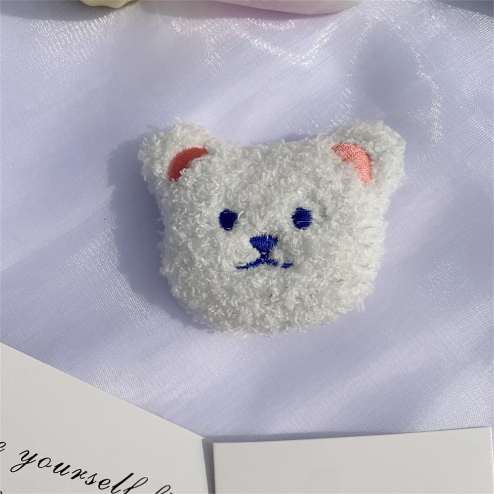 Cute Teddy Bear Brooch Plush Bear Doll Pins For Women Girls Scarf Backpack Water Cup Hanging Accessories