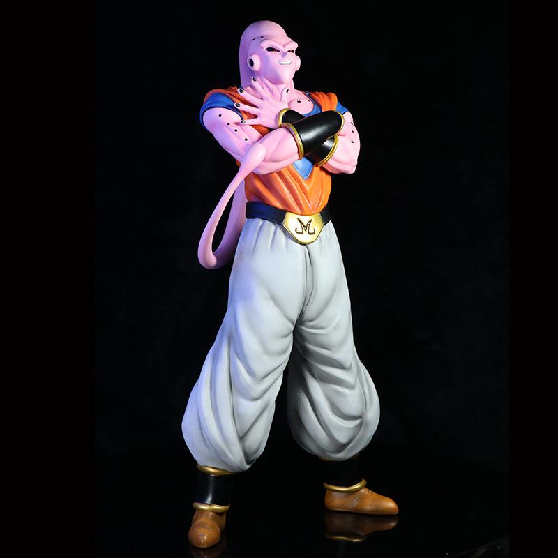

35CM Anime Dragon Ball Z Gohan Majin Buu Saiyan Battle Action Figure Scene PVC Statue Collection Model Children Toys Gifts