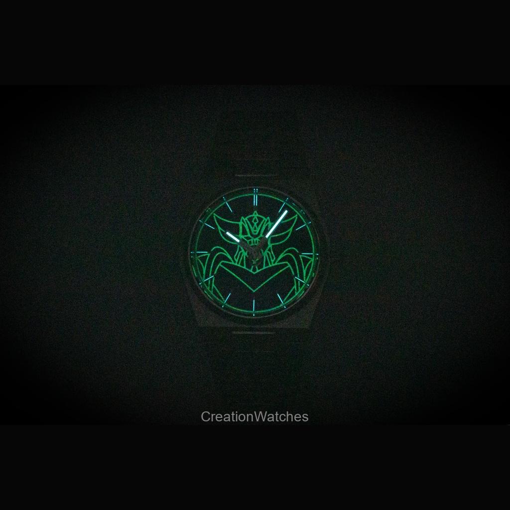 Tissot PRX UFO Robot Grendizer Stainless Steel Blue Dial Automatic T137.407.11.041.02 100M Men's Watch