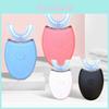 Cepillo de Dientes Eléctrico Automático en Forma de U Con Blanqueamiento Dental Blu-ray Inteligente