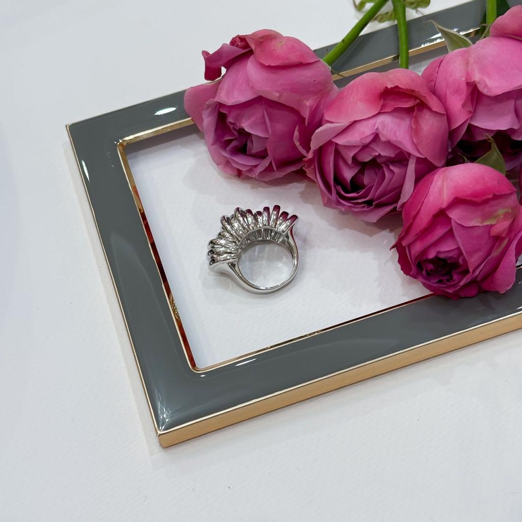 Silver Ring Without Stones, Product Weight 11.63 G (2175322)