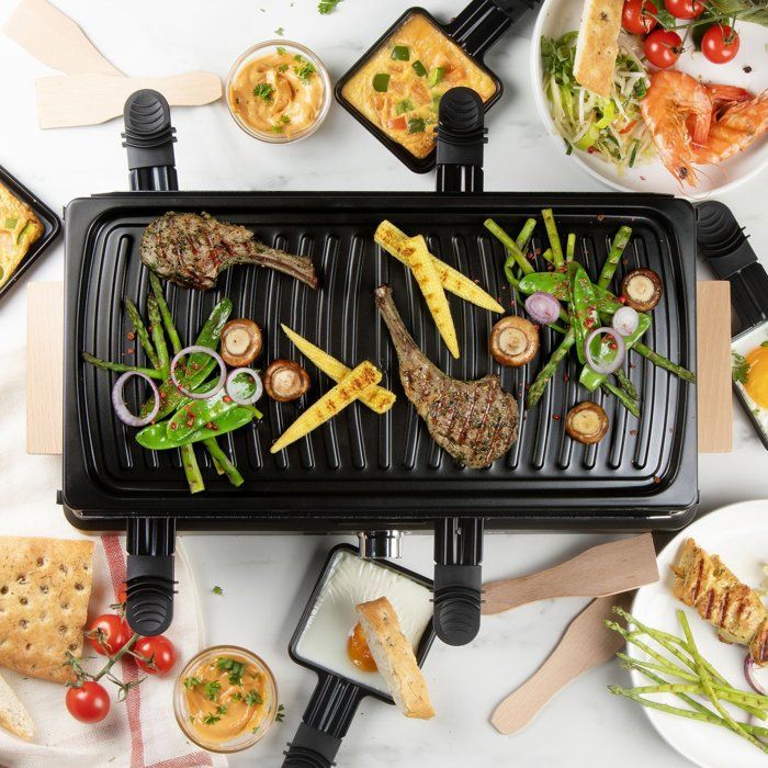 Raclette Machine - DOMO - DO9294G - 8 People - Grill - 1400 W