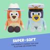 Bluey Friends 2-Pack Plush Toys, Including Captain and Holiday Bingo, Made from Exquisite Soft Plush, 6.5-9 Inches / 16-23cm Tall