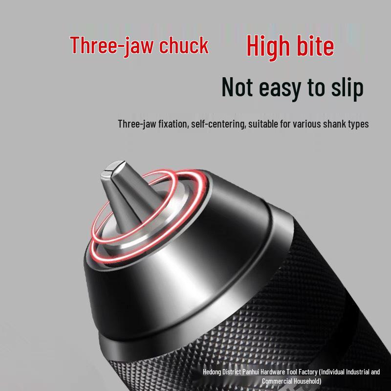 Self-Locking Ratchet Drill Chuck, 10/13mm, with Connecting Rod Accessories