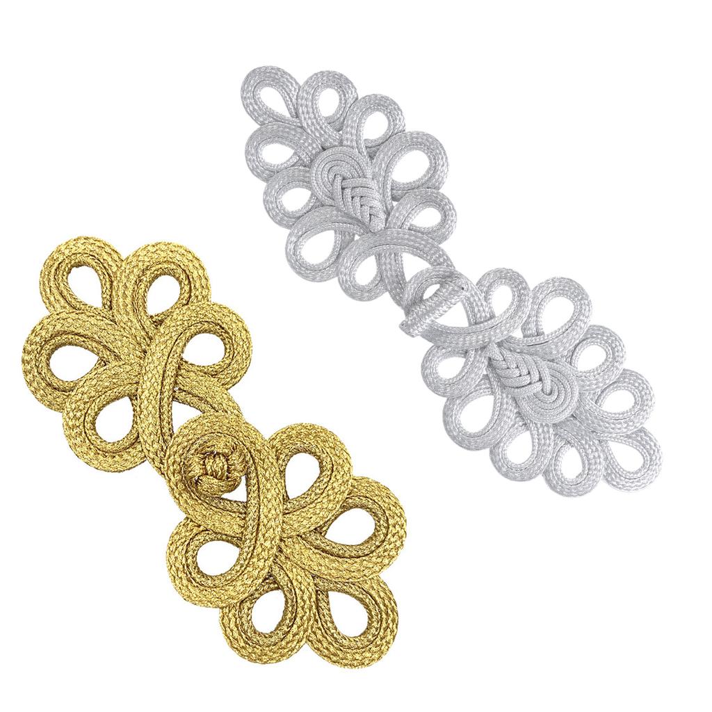DIY Chinese Knot Button Frog Closure Ribbon Fastener Cheongsam Costume Tang Suit Handmade Sewing Craft Accessories