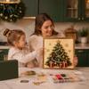 Kit de Arte de Perlas Artificiales para Principiantes, Kit de Pintura de Navidad, Proyecto Creativo de Manualidades de Invierno 3D DIY para Adultos, Festivo