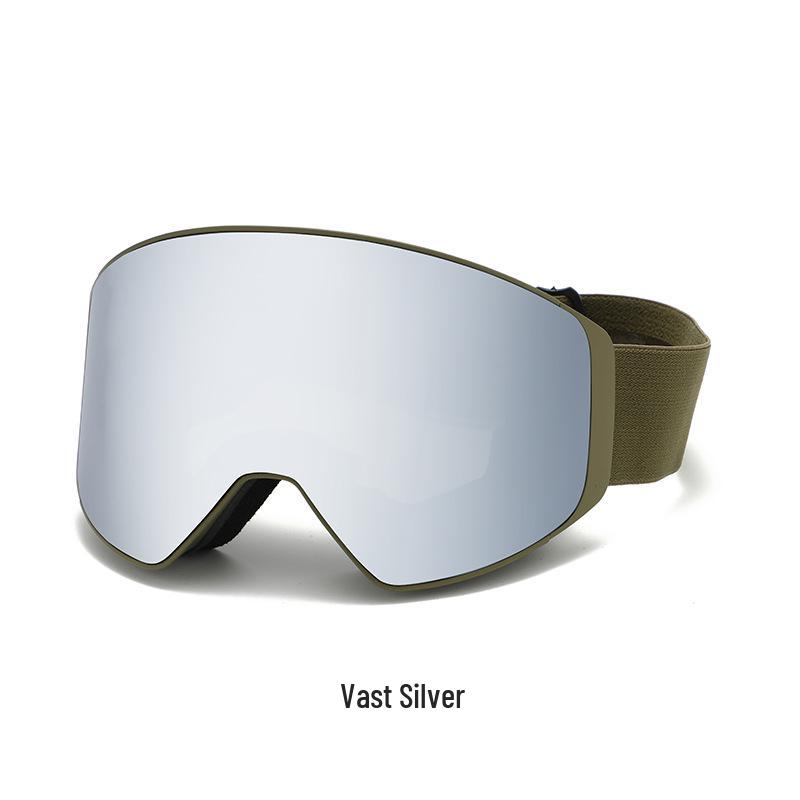 HD Anti-UV Professional Ski & Snow Goggles - Magnetic, Anti-Fog, Windproof, for Outdoor Sports