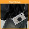 Water Diamond Small Pu Crossbody Bag With Lock Closure For Daily Use