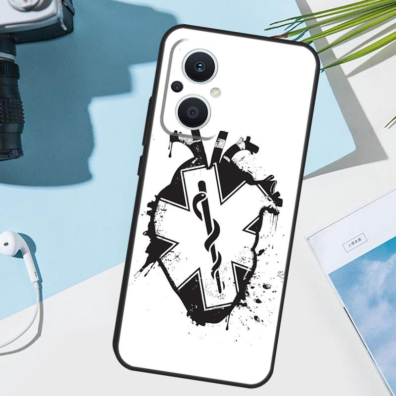 Emergency Medical Star of Life Cover For OPPO Reno 13 F 10 11 12 14 Pro 11F 12F 14F 7 8 Lite OPPO Find X9 X8 X5 X6 Pro Case