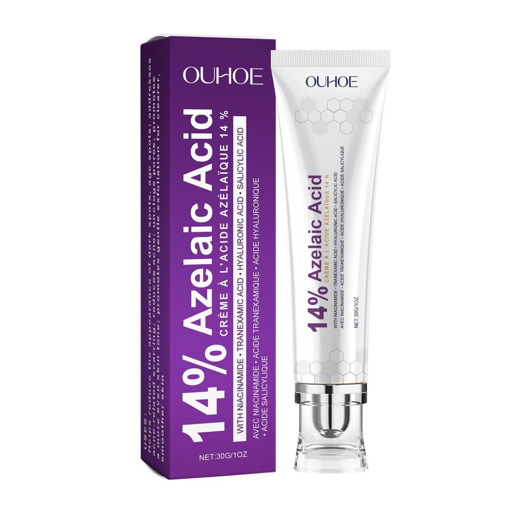 OUHOE Soothing Moisturizing Cream, Gentle and Hydrating, Evens Skin Tone, Reduces Dark Spots and Acne, Suitable for the Face, 30g