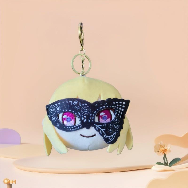 10cm Bang Dream Ave Mujica Cosplay Sakiko Togawa Umiri Yahata Misumi Uika Wakaba Mutsumi Augenbinde Spitze Plüsch Anhänger Schlüsselanhänger G