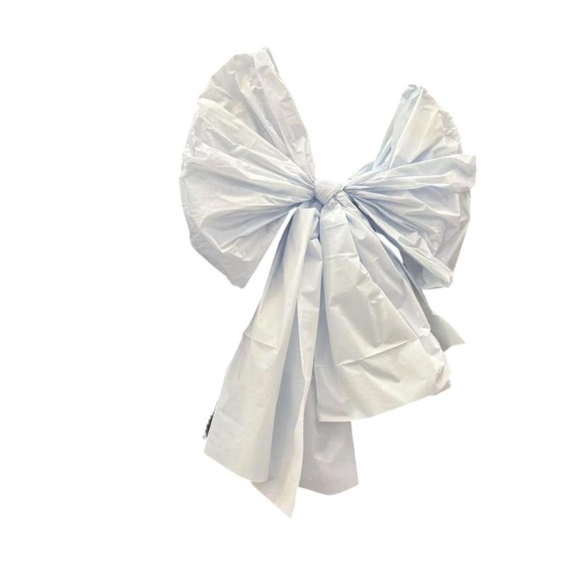 Large Plastic Bowknot Decoration For Wedding And Party Easy To Hanging Perfect For Background Decorations.