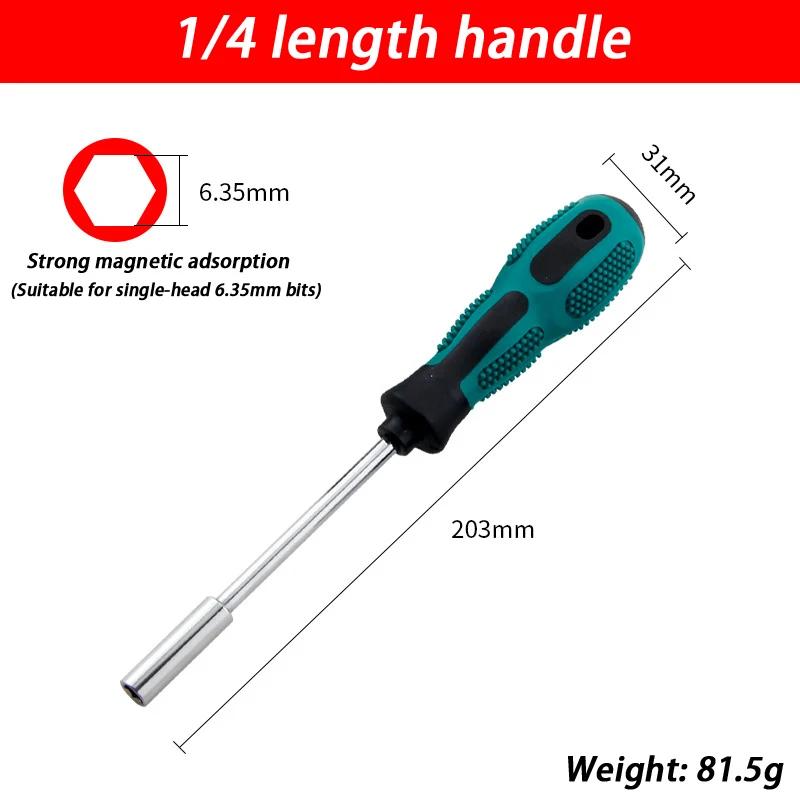 1/9pcs Slotted Screwdriver Set With Magnetic Tip Screwdrivers Tool Set For Maintenance And Disassembly Ready To Use