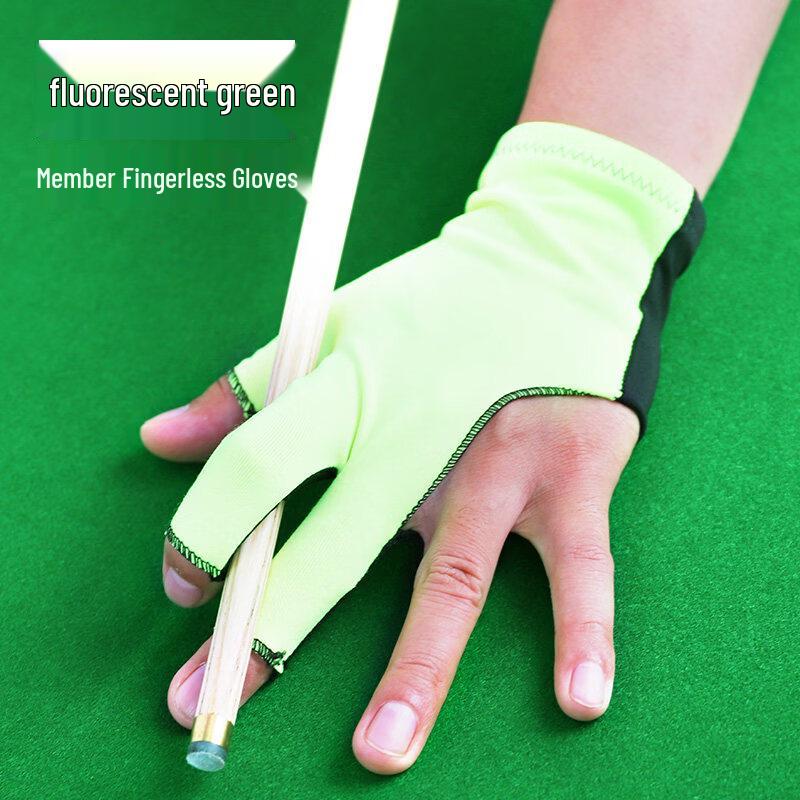 Three-Finger Fingerless Billiard Glove