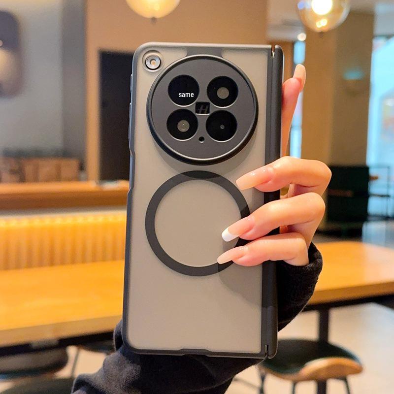 Oppo Find N6 & Honor Magic V6 Dual-Axis Matte Magnetic Phone Case Xiaomi Mix Fold3