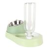 Raised Stand Dish Bowls Siphon Principle 4 In 1 Stainless Steel Detachable Prevent Upset Pet Food Feeder for Cats Dogs