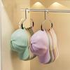 2 Pack Hat Organizer for Baseball Caps, Hat Rack for Caps Scar Handbag Stainless Steel Hat Hangers for Closet
