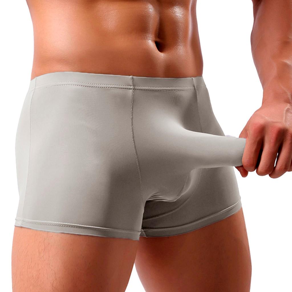Sexy Mens Elephant Bulge Briefs Underwear Pouch T Lingerie Underpants Shorts