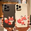 Cute Cartoon Fox Phone Case for Xiaomi Redmi Note 14 13 12 11 10 9 8 7 Pro Plus Soft Shockproof Protective Cover