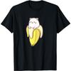 Kat in Banana T-shirt