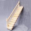 Pretend Play 1:12 Dollhouse Furniture Miniature Stairs with Handrail  Doll House Accessories