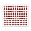 10 Sheets with Adhesive Backing Face Eye Jewels Sticker DIY Crystal Gem Sticker  Gift Decor