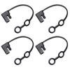 4Pcs SAE Waterproof Cover Caps Replacement For SAE Power Solar Automotive Connectors Easy Installation Accessories