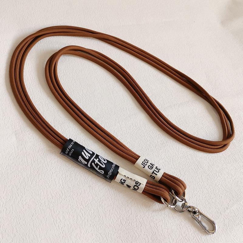 Mobile phone lanyard crossbody long back lanyard unisex mountaineering outdoor strap with clip lanyard removable