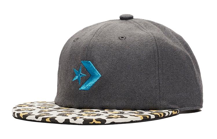 Converse Polyester Baseball Caps Unisex Gray 10016972-A01